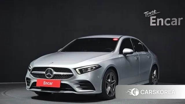 Mercedes-Benz A-Class W177 2020 Серебристо-серый из Кореи