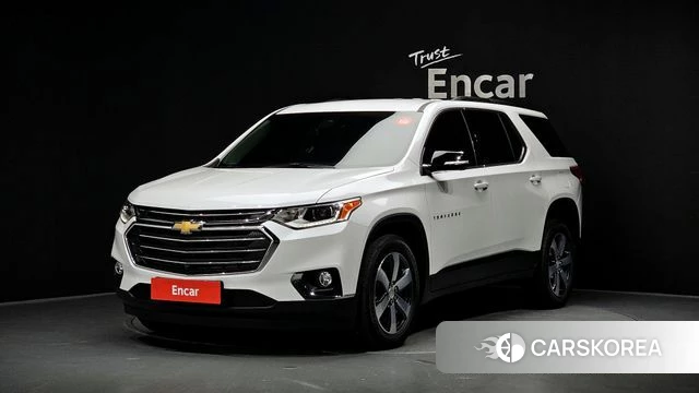 Chevrolet (GM Daewoo) Traverse 2020 Белый из Кореи