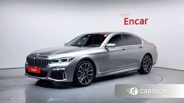 BMW 7 Series (G11) 2021 Серебряный из Кореи