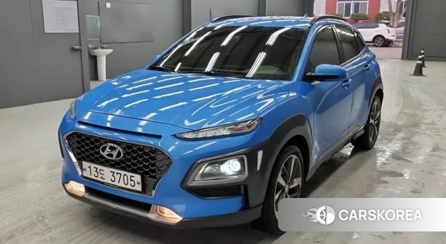 Hyundai Kona 2019 Синий из Кореи