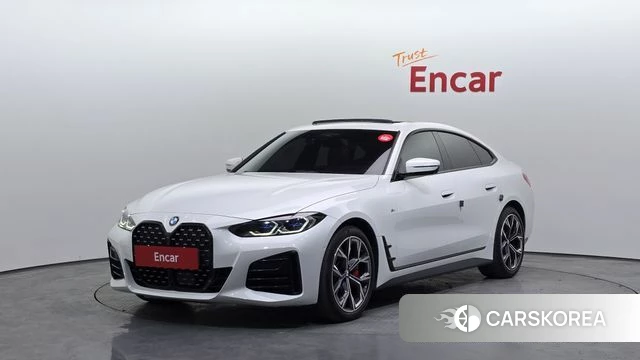 BMW 4 Series (G22) 2021 Белый из Кореи