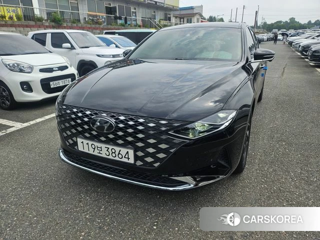 Hyundai The New Grandeur IG Hybrid 2022 Черный из Кореи