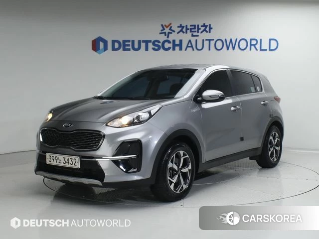 Kia Sportage The Bold 2021 Серебристо-серый из Кореи