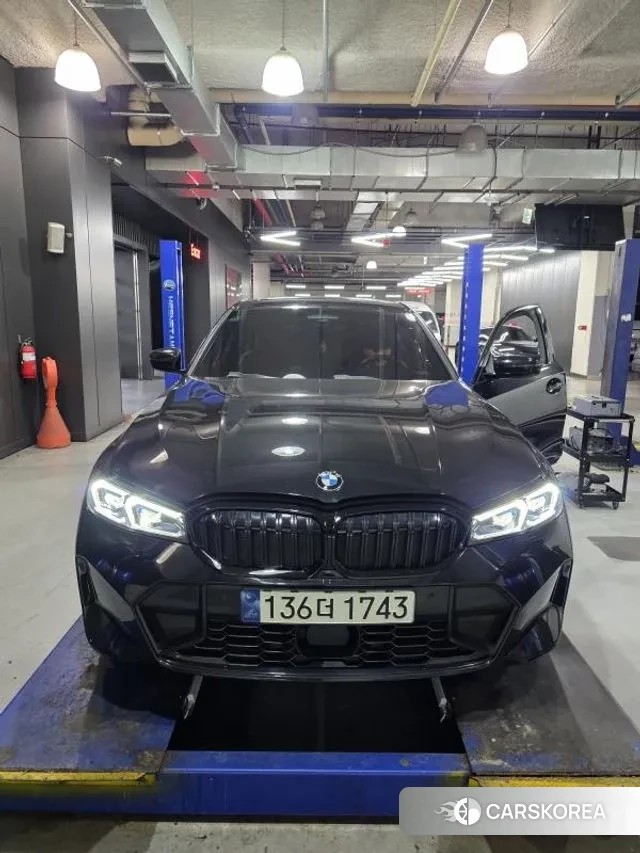 BMW 3 Series (G20) 2023 Черный из Кореи