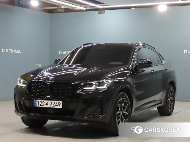 BMW X4 (G02) 2023 Черный из Кореи