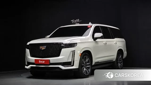 Cadillac Escalade 5th Generation 2021 Белый из Кореи
