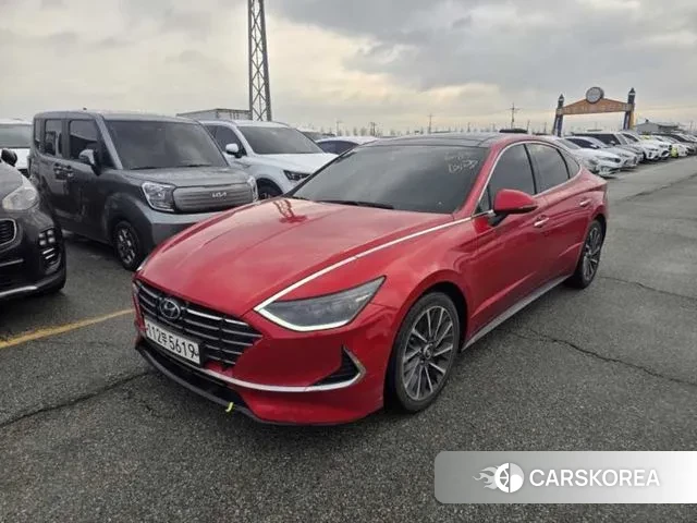 Hyundai Sonata (DN8) 2020 Красный из Кореи