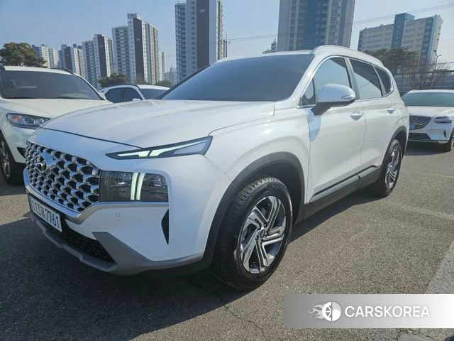 Hyundai The New Santa Fe 2021 Белый из Кореи