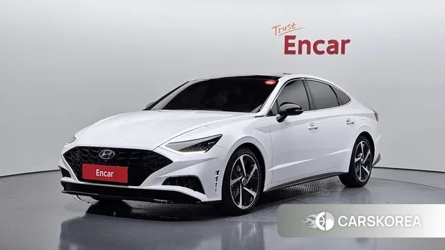 Hyundai Sonata (DN8) 2022 Белый из Кореи