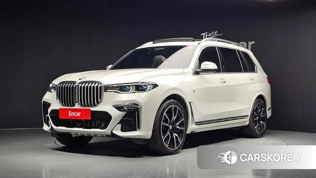 BMW X7 (G07) 2022 Белый из Кореи