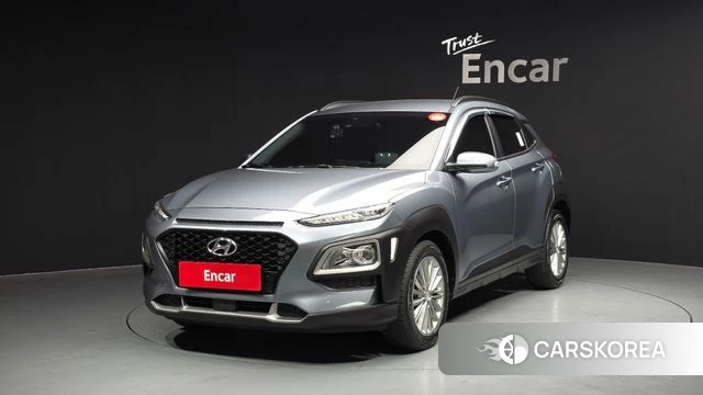 Hyundai Kona 2018 Светло-серебряный цвет из Кореи