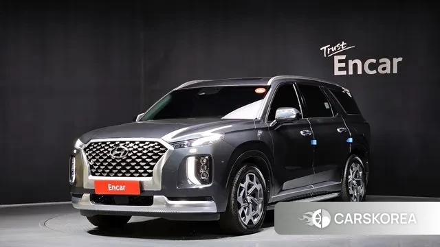 Hyundai Palisade 2021 Серый из Кореи