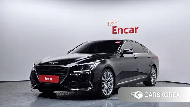 Genesis G80 2018 Черный из Кореи