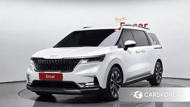 Kia Carnival 4th generation 2022 Белый из Кореи