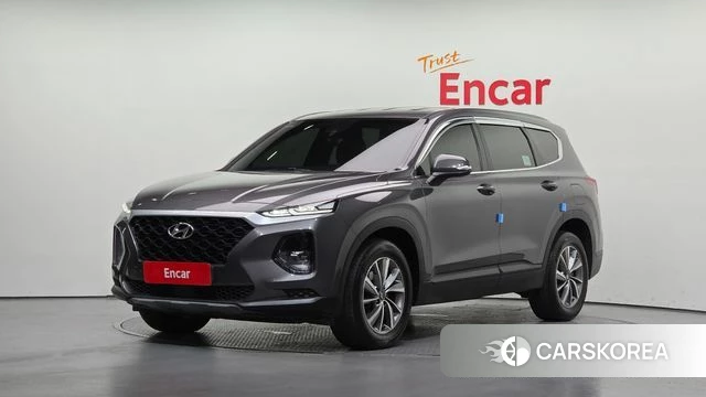 Hyundai Santa Fe TM 2018 Серый из Кореи