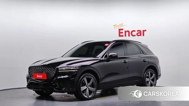 Genesis GV70 2022 Черный из Кореи