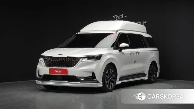 Kia Carnival 4th generation 2021 Белый из Кореи