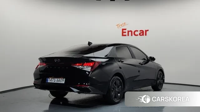 Hyundai Avante (CN7) 2022 Черный из Кореи