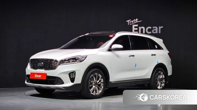 Kia The New Sorento 2019 Белый из Кореи