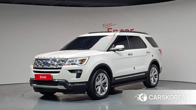 Ford Explorer 2019 Белый из Кореи