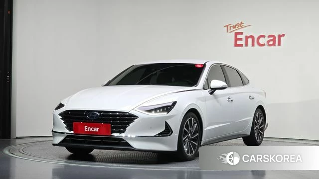 Hyundai Sonata (DN8) 2019 Белый из Кореи