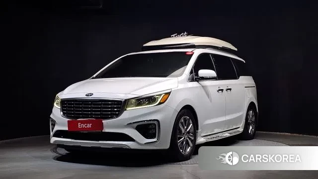 Kia The New Carnival 2018 Белый из Кореи