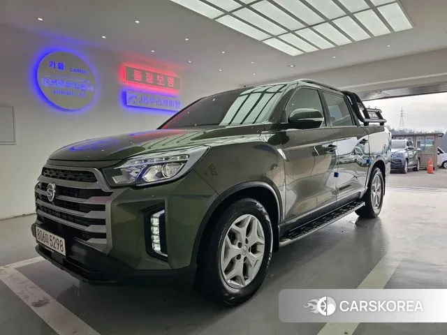 Ssangyong The New Rexton Sport 2022 Светло-зеленый из Кореи