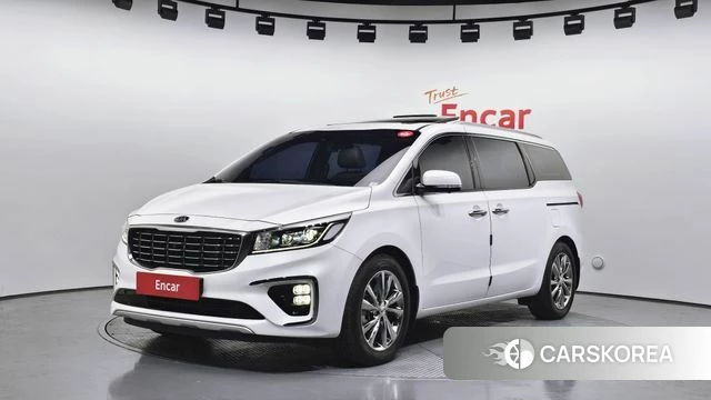 Kia The New Carnival 2019 Белый из Кореи