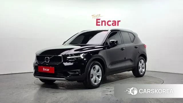 Volvo XC40 2021 Черный из Кореи