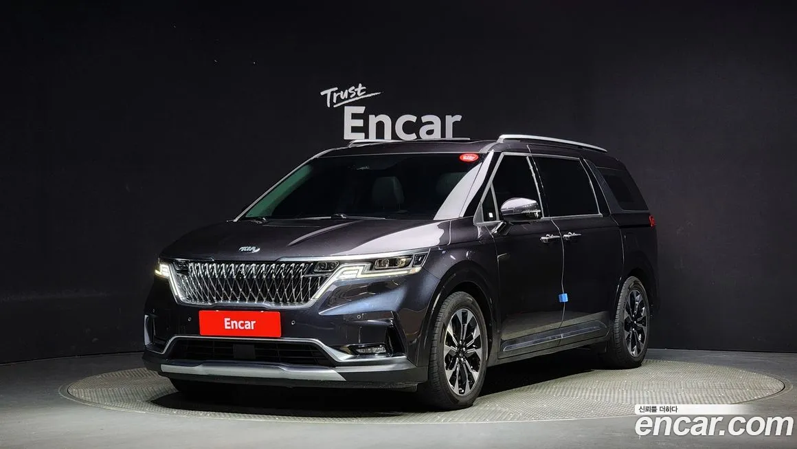 Kia Carnival 4th generation 2020 Черный из Кореи