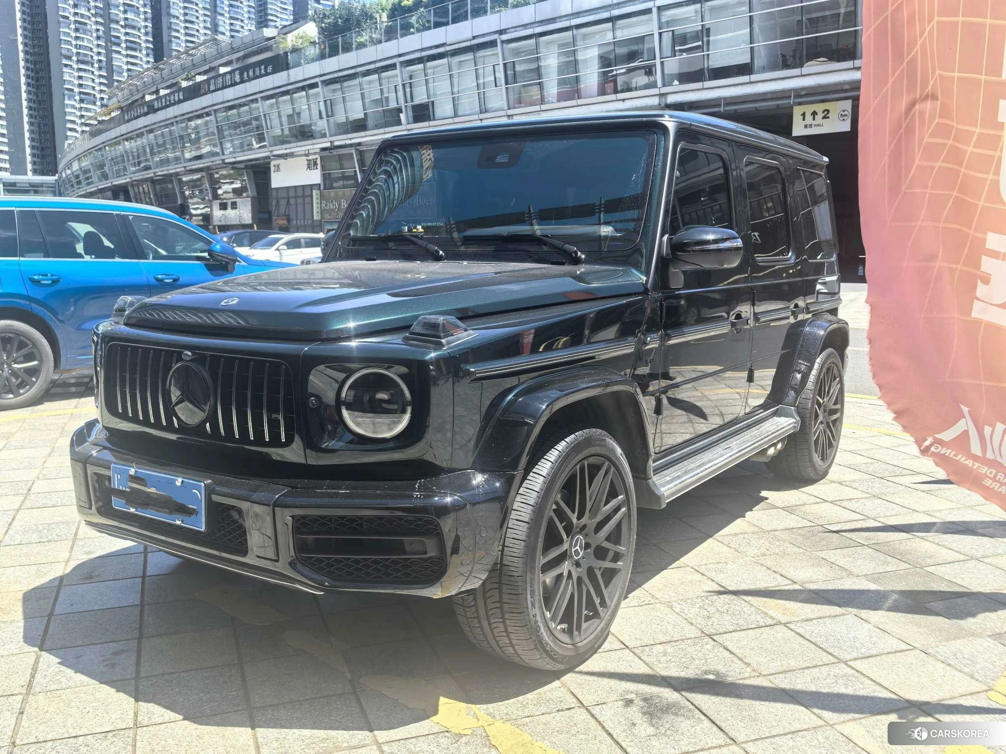 Mercedes-Benz G-class 2021 Зеленый из Китая