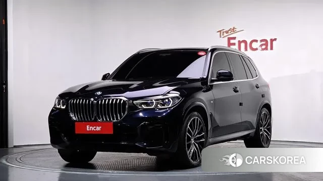 BMW X5 (G05) 2021 Черный из Кореи