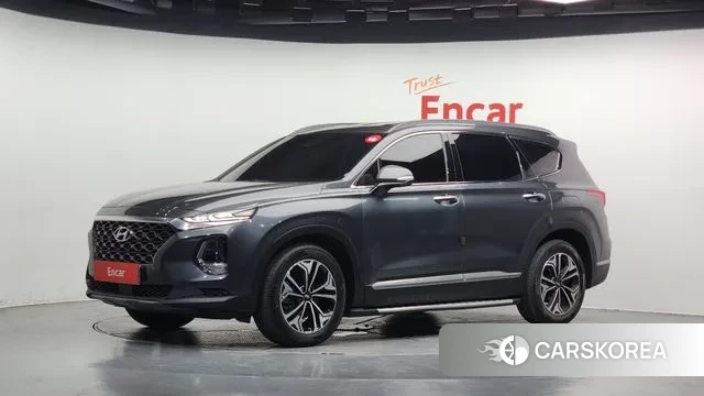 Hyundai Santa Fe TM 2018 Серый из Кореи