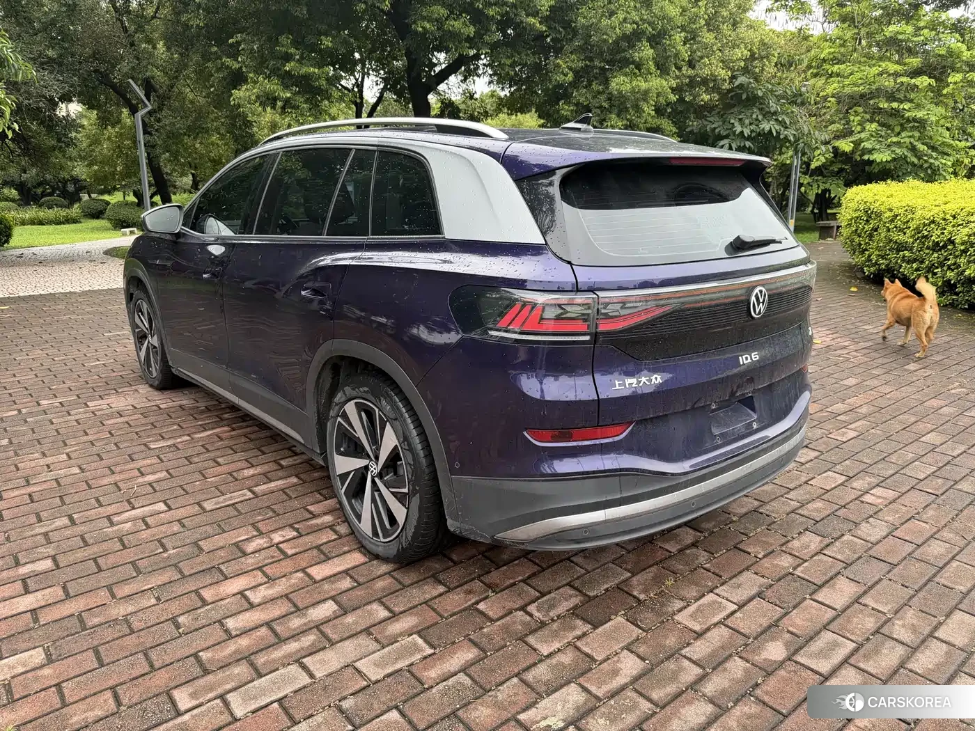 Volkswagen ID.6 X 2022 Синий из Китая
