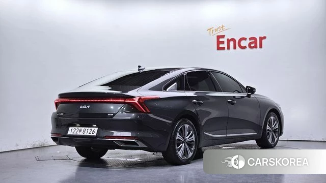 Kia K8 Hybrid 2022 Серый из Кореи