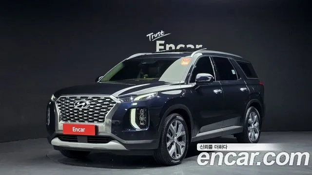 Hyundai Palisade 2019 Синий из Кореи