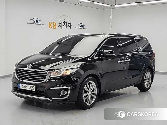 Kia All New Carnival 2018 Черный из Кореи