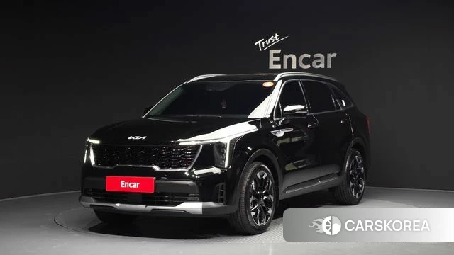 Kia The New Sorento 4th Generation 2023 Черный из Кореи