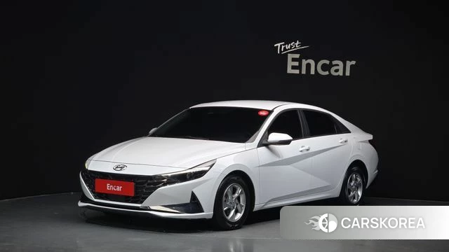 Hyundai Avante (CN7) 2022 Белый из Кореи