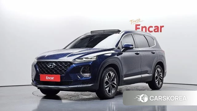 Hyundai Santa Fe TM 2018 Синий из Кореи