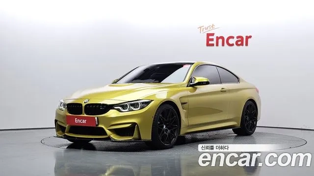 BMW M4 (F82) 2018 Желтый из Кореи