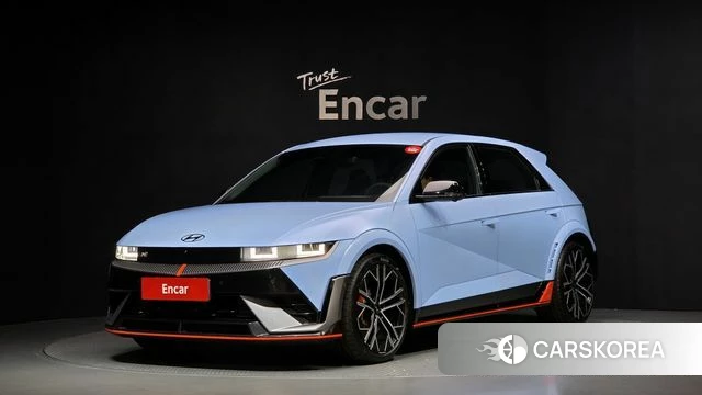 Hyundai Ionic 5 2025 Небесно-голубой из Кореи