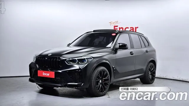 BMW X5M (G05) 2022 Черный из Кореи