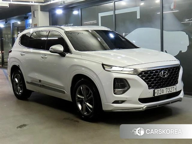 Hyundai Santa Fe TM 2019 Белый из Кореи