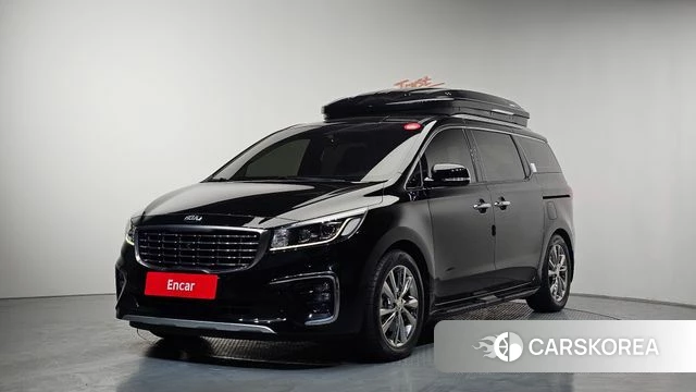 Kia The New Carnival 2019 Черный из Кореи