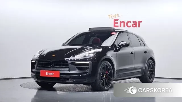 Porsche Macan 2022 Черный из Кореи