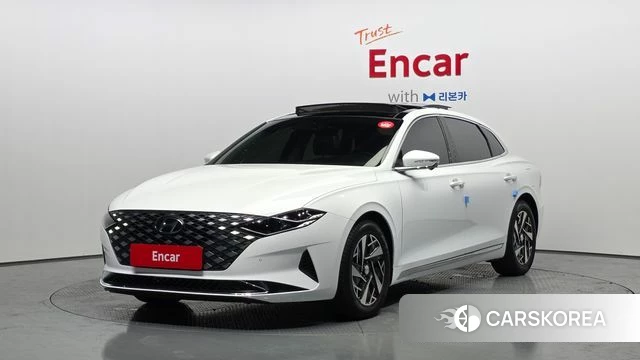 Hyundai The New Grandeur IG Hybrid 2022 Белый из Кореи