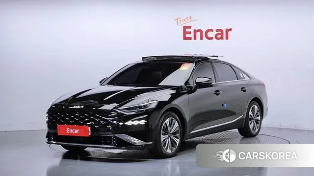 Kia K8 Hybrid 2023 Черный из Кореи