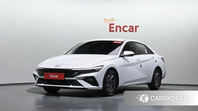 Hyundai The New Avante (CN7) 2025 Белый из Кореи