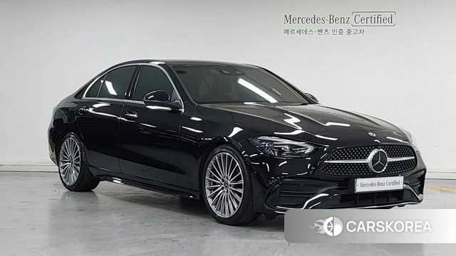 Mercedes-Benz C-Class W205 2023 Черный из Кореи